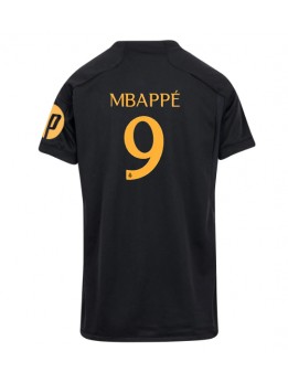 Real Madrid Kylian Mbappe #9 Ausweichtrikot für Frauen 2023-24 Kurzarm